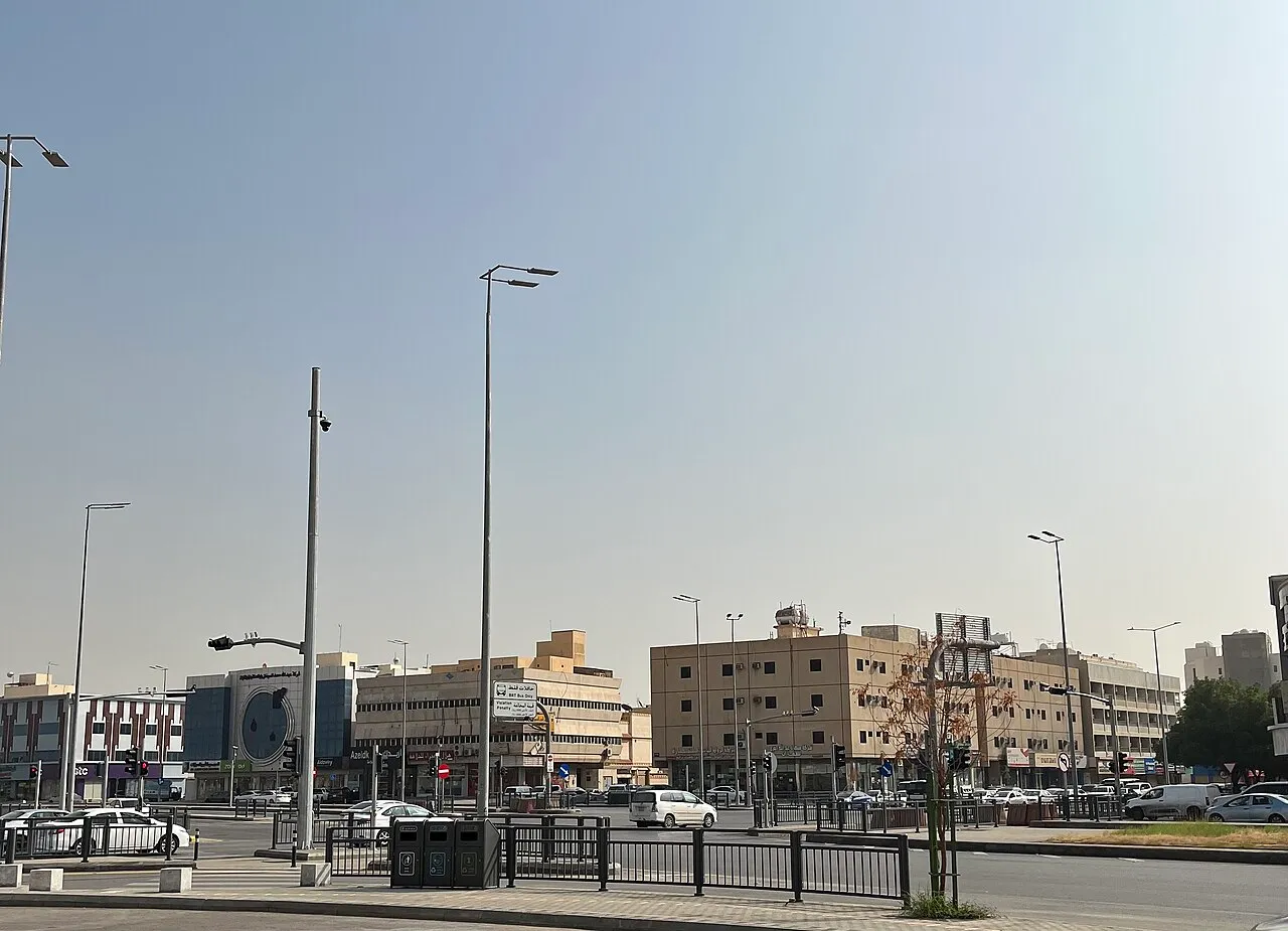 Al Malaz district in Riyadh, Saudi Arabia