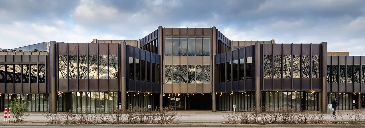 Congress Center Düsseldorf at the Messe Düsseldorf grounds