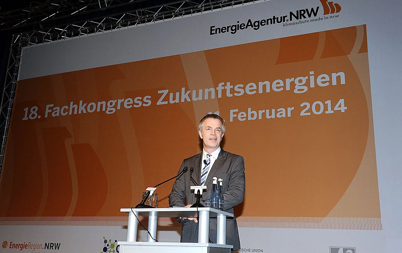 Energy industry stands at E-world in Essen