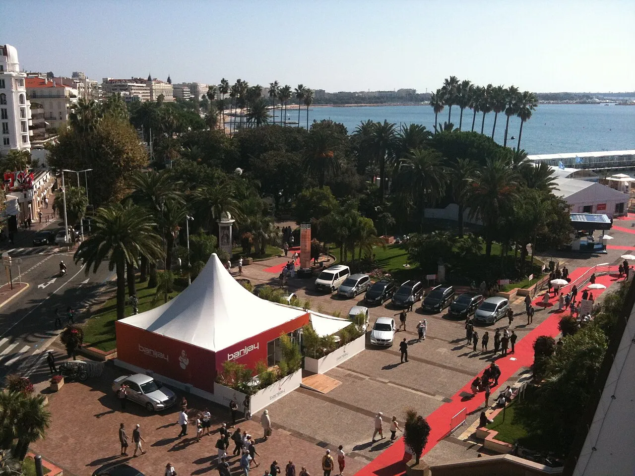 Exhibition area at MIPCOM