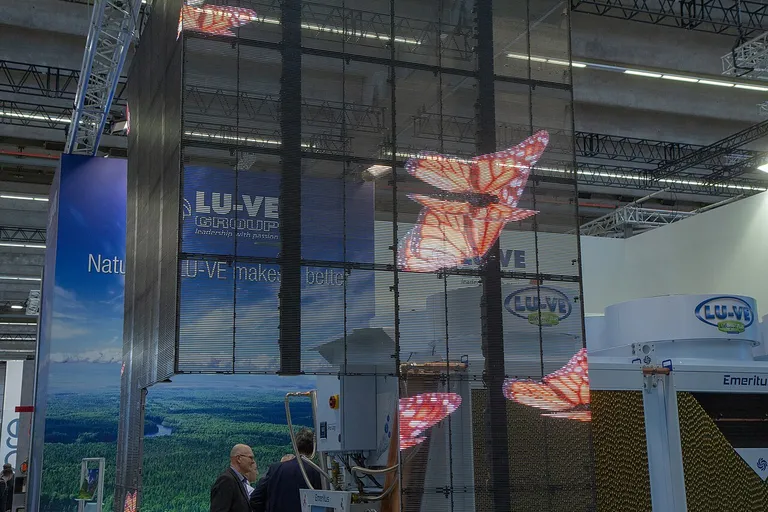 Exhibition stands at ISH 2019 in Frankfurt