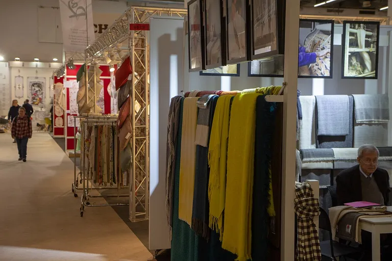 Home textile stands at Heimtextil 2019 in Frankfurt