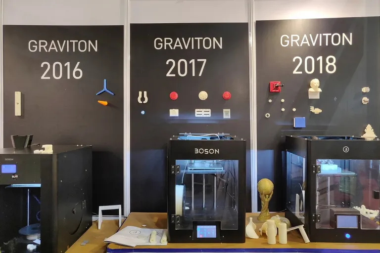 Industrial machine on display at Automation Expo in Mumbai
