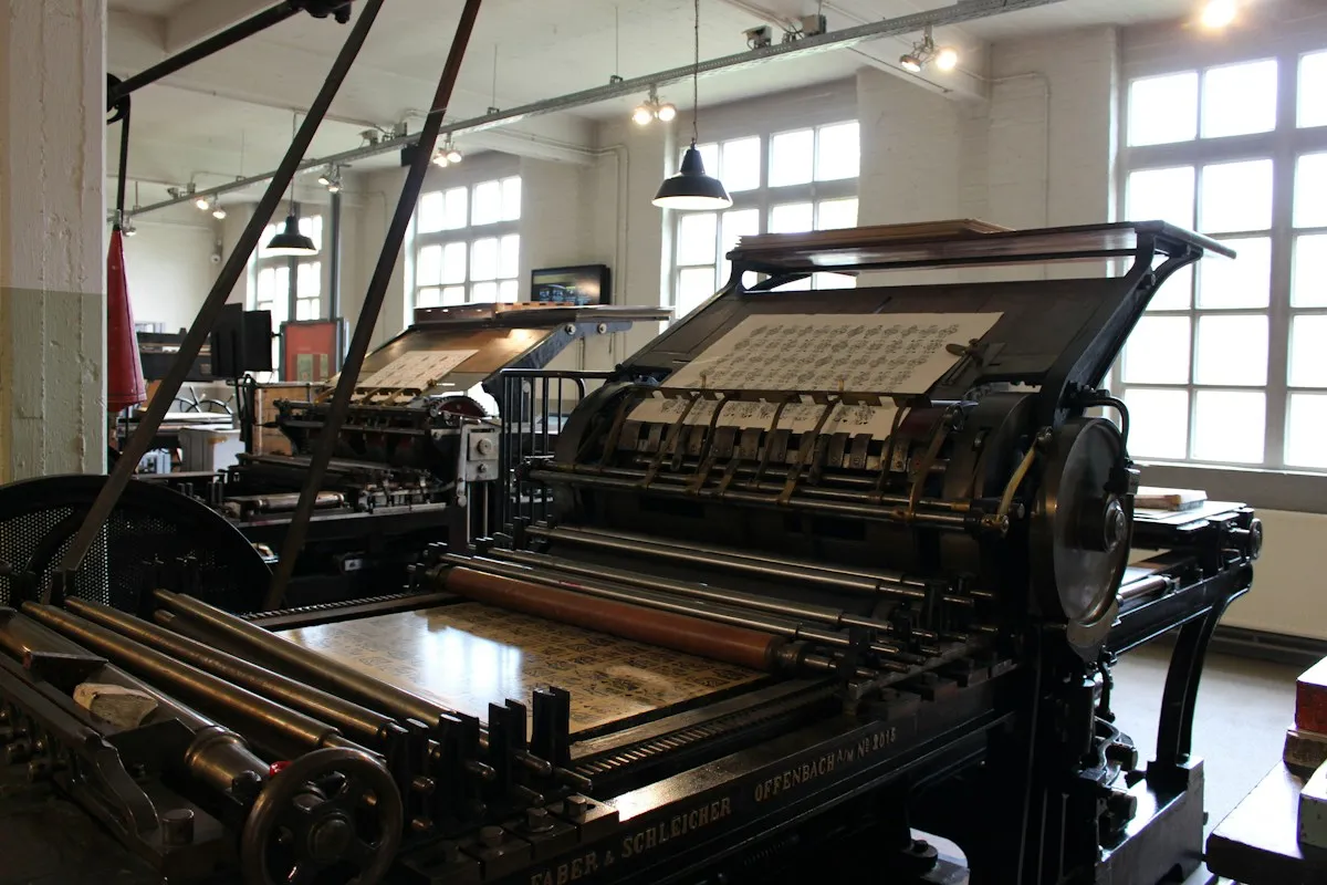 Industrial printing equipment