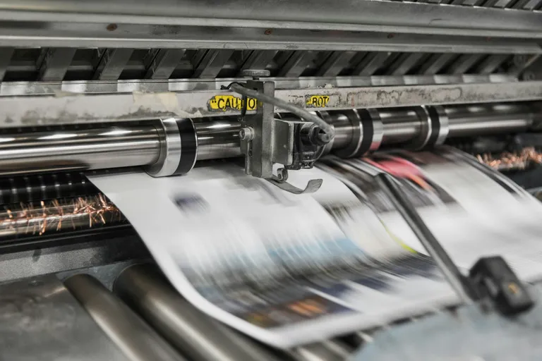 Industrial printing machine