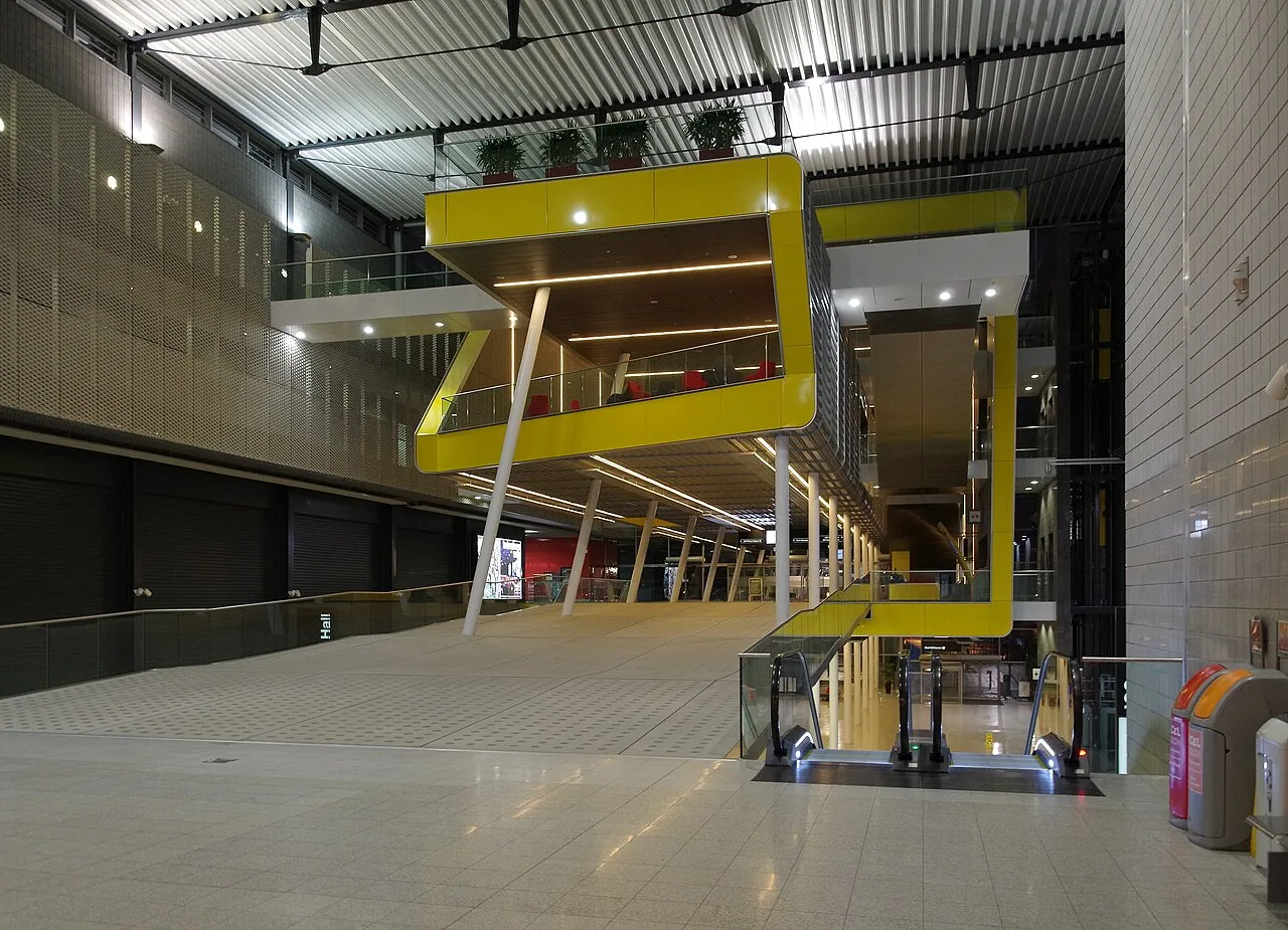 Inside the ExCeL London exhibition centre
