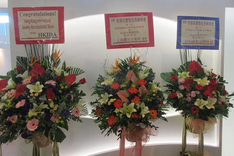 Jewellery manufacturers' show at the Hong Kong Convention and Exhibition Centre