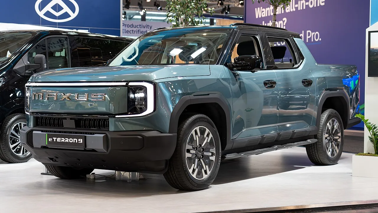 Maxus eTerron 9 electric pickup at IAA Transportation 2024