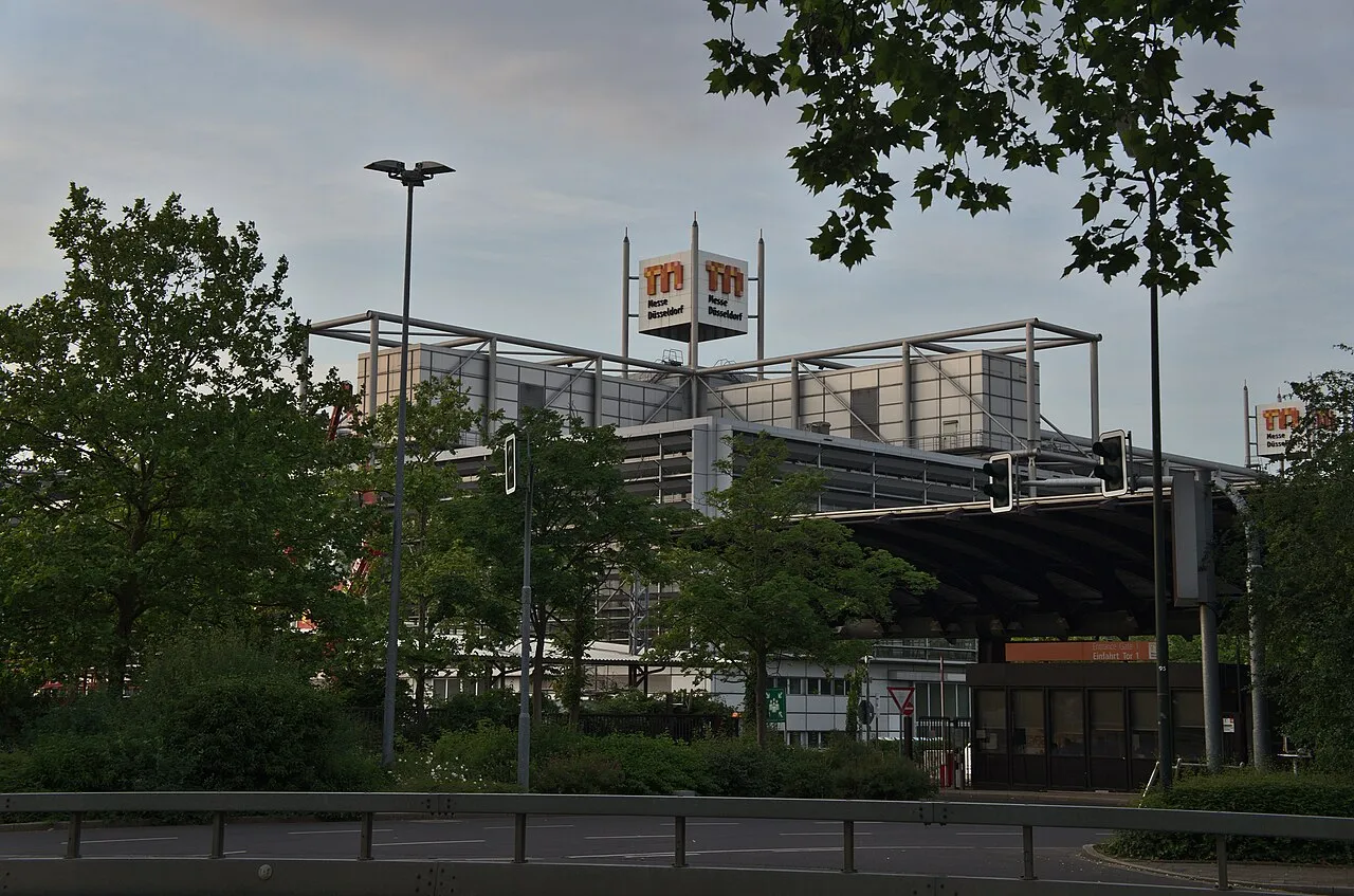 Messe Düsseldorf near entrance gate 1