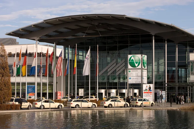 Messe München exhibition centre, venue of electronica
