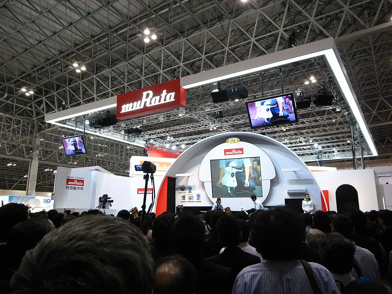 Murata Manufacturing exhibition stand at CEATEC Japan