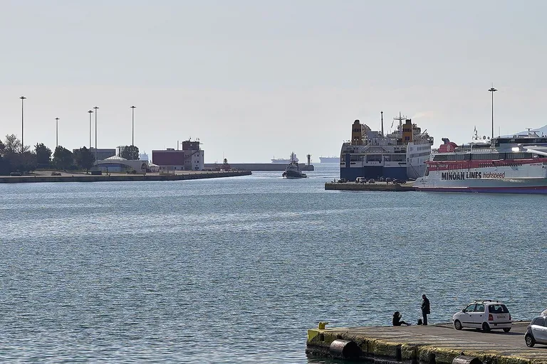 Port of Piraeus near Athens, at the heart of Greek shipping