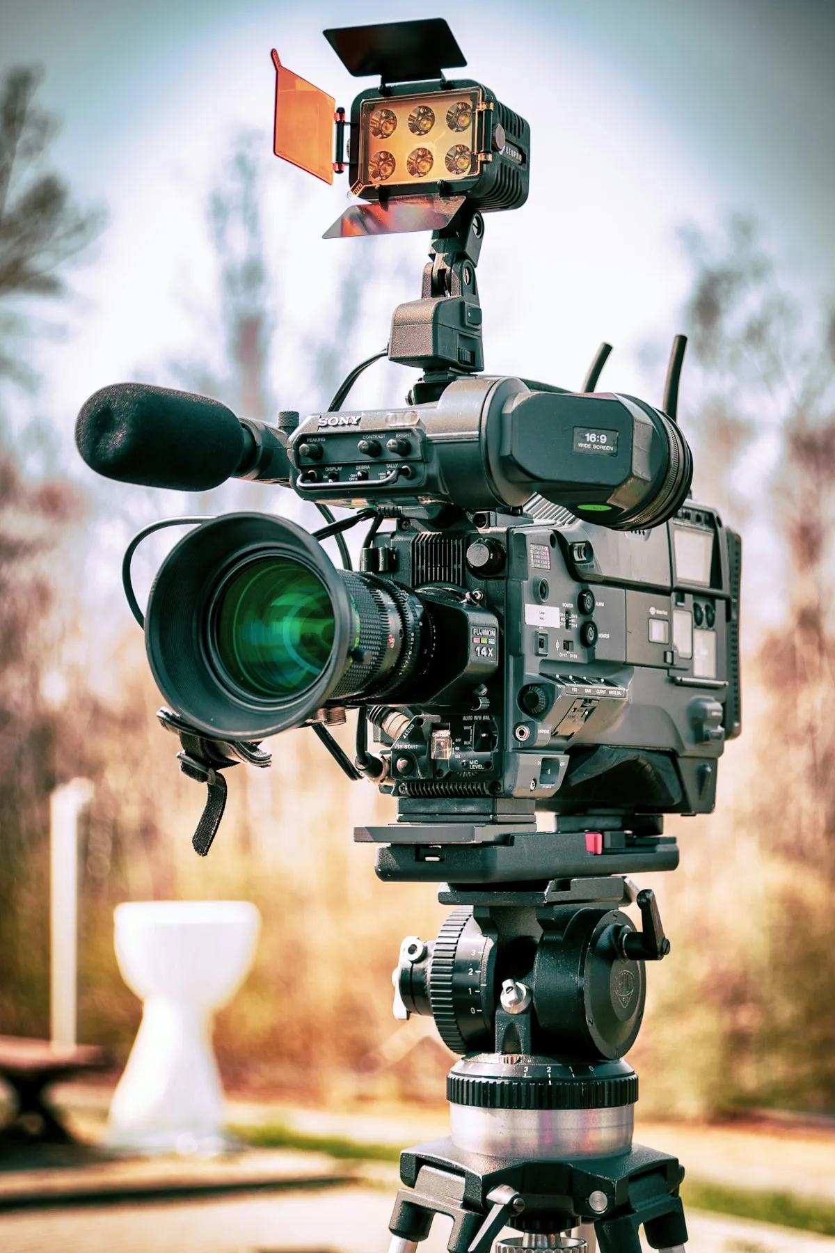 Professional video camera