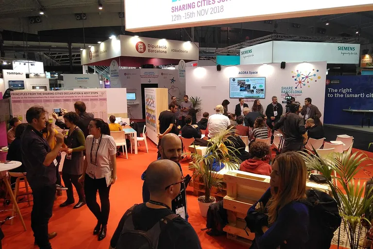 Session at the Agora of Smart City Expo World Congress in Barcelona
