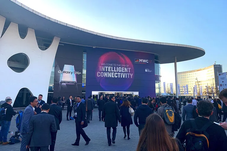 Show floor at MWC Barcelona 2019
