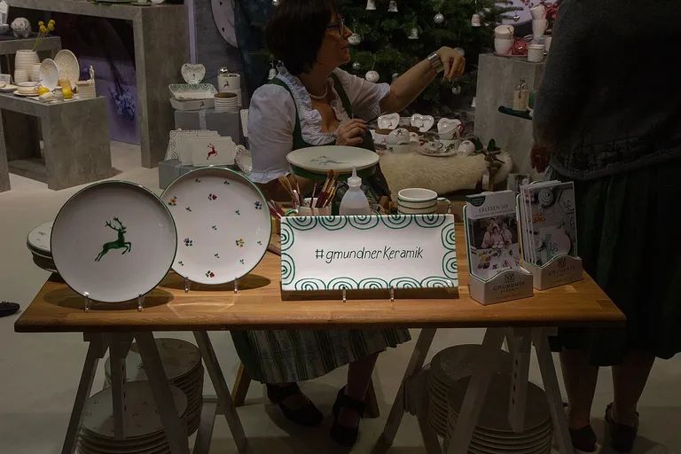 Tableware and home goods stands at Ambiente 2019 in Frankfurt