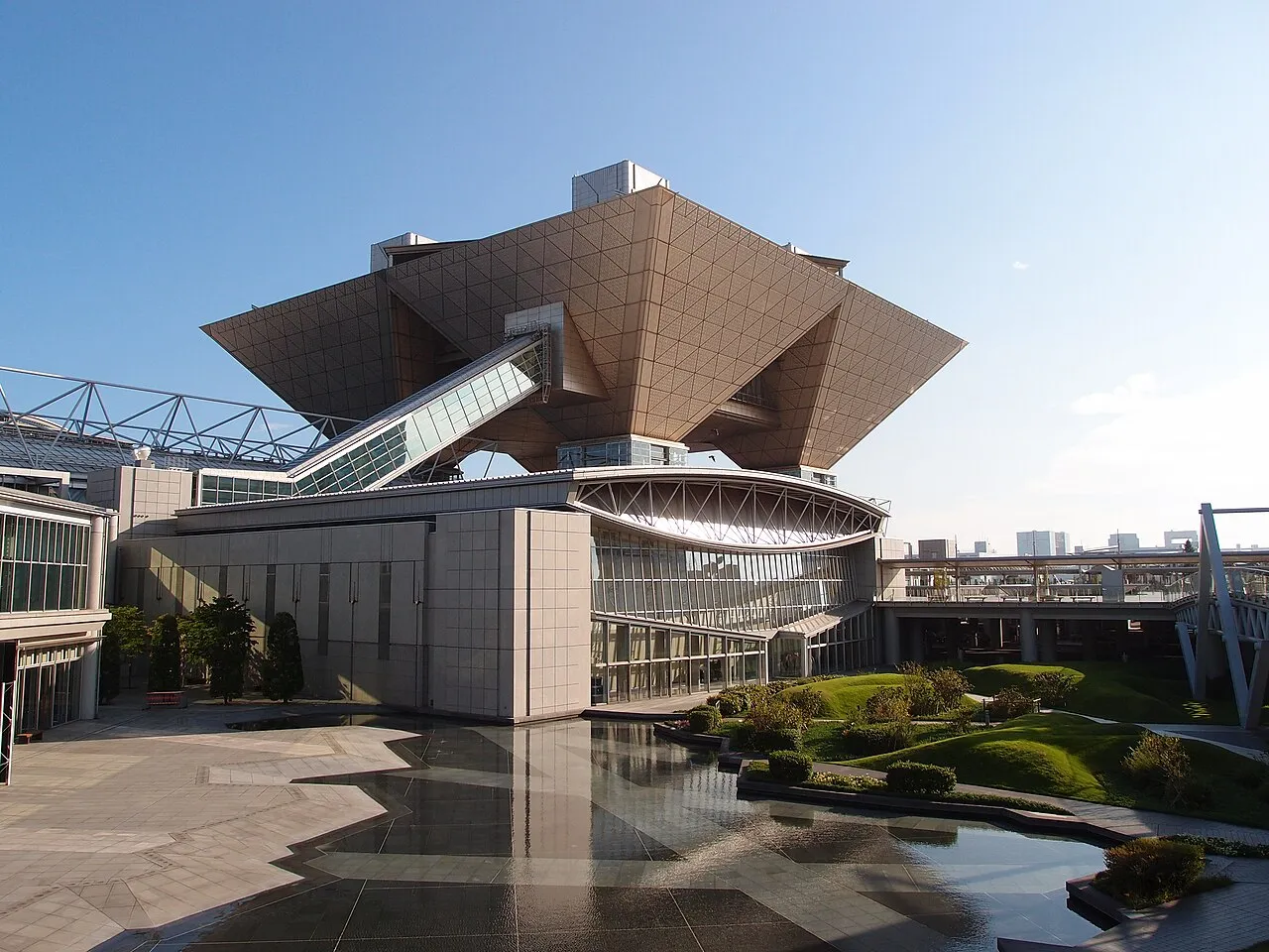 Tokyo Big Sight exhibition centre in Ariake