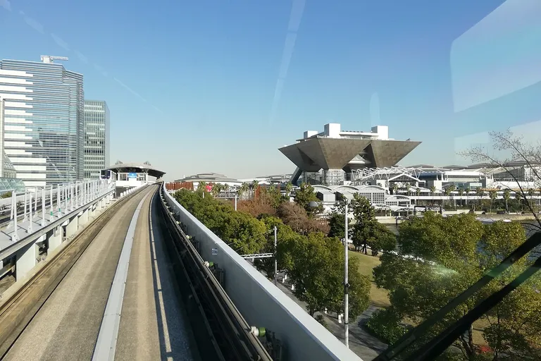 Tokyo Big Sight, the International Exhibition Center in Tokyo where JIMTOF is held