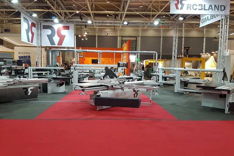 Woodworking machinery exhibition at LIGNA 2017 in Hanover